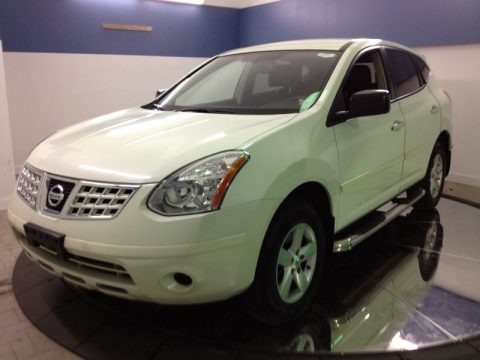 Phantom White 2010 Nissan Rogue S AWD 360° Value Package