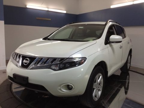 Glacier Pearl 2009 Nissan Murano SL AWD