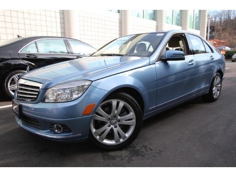 Quartz Blue Metallic 2011 Mercedes-Benz C 300 Luxury 4Matic Quartz Blue Metallic 2011 Mercedes-Benz C 300 Luxury 4Matic