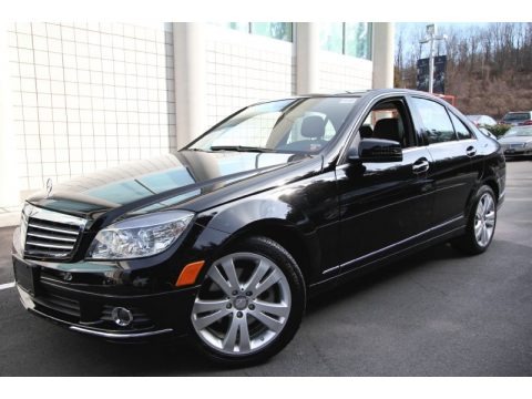 Black 2011 Mercedes-Benz C 300 Luxury 4Matic Black 2011 Mercedes-Benz C 300 Luxury 4Matic