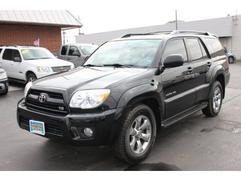 Black 2007 Toyota 4Runner Limited 4x4 Black 2007 Toyota 4Runner Limited 4x4