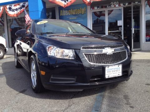 Black Granite Metallic 2011 Chevrolet Cruze LT