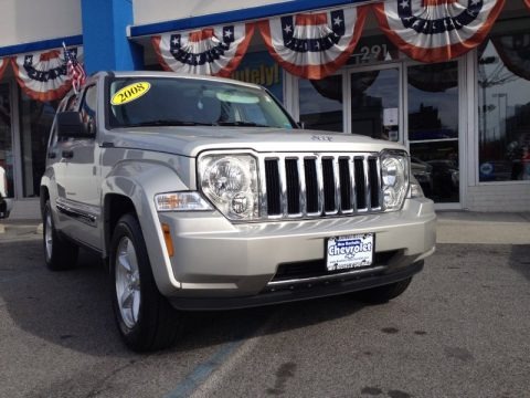 Bright Silver Metallic 2008 Jeep Liberty Limited 4x4 Bright Silver Metallic 2008 Jeep Liberty Limited 4x4