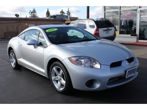 Liquid Silver Metallic 2007 Mitsubishi Eclipse GS Coupe Liquid Silver Metallic 2007 Mitsubishi Eclipse GS Coupe
