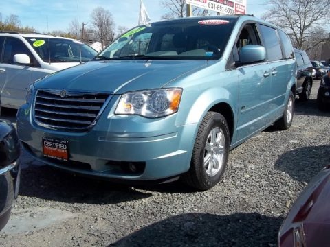 Clearwater Blue Pearlcoat 2008 Chrysler Town & Country Touring