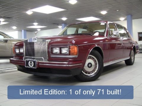Claret Red 1990 Rolls-Royce Silver Spur II Mulliner Claret Red 1990 Rolls-Royce Silver Spur II Mulliner