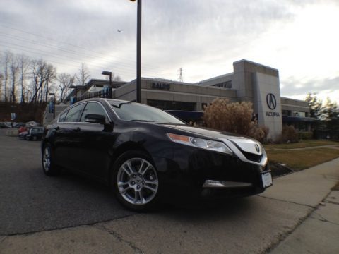 Crystal Black Pearl 2010 Acura TL 3.5