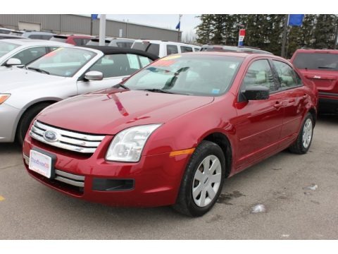 Redfire Metallic 2007 Ford Fusion S Redfire Metallic 2007 Ford Fusion S