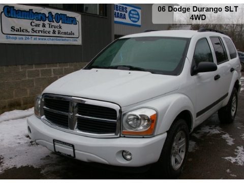 Bright White 2006 Dodge Durango SLT 4x4