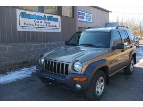 Light Khaki Metallic 2004 Jeep Liberty Sport 4x4 Light Khaki Metallic 2004 Jeep Liberty Sport 4x4