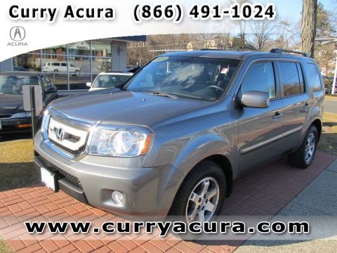 Nimbus Gray Metallic 2009 Honda Pilot Touring 4WD
