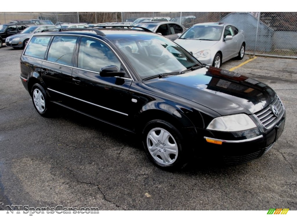 2003 Volkswagen Passat Gl Wagon In Black 006418