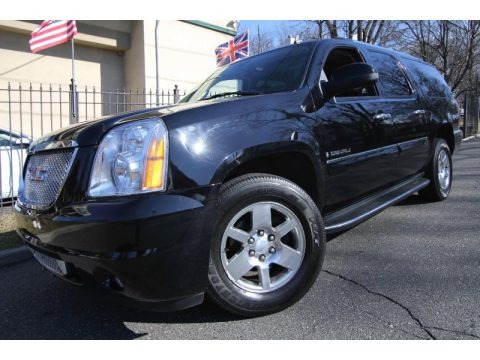 Onyx Black 2008 GMC Yukon XL Denali AWD