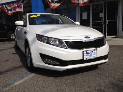 Snow White Pearl 2012 Kia Optima LX Snow White Pearl 2012 Kia Optima LX