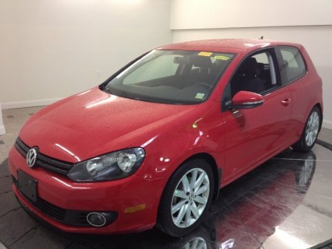 Tornado Red 2011 Volkswagen Golf 2 Door TDI