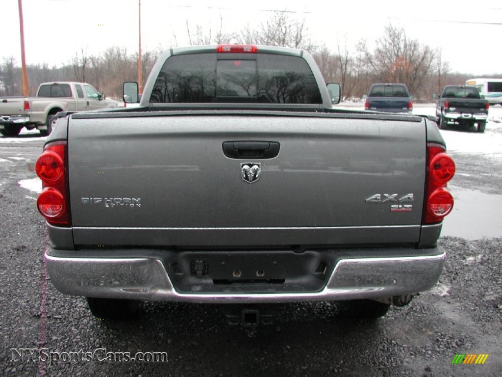 2007 Dodge Ram 2500 Big Horn Edition Quad Cab 4x4 in Mineral Gray