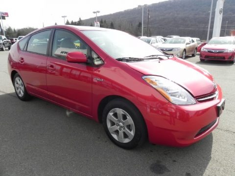 Barcelona Red Metallic 2009 Toyota Prius Hybrid