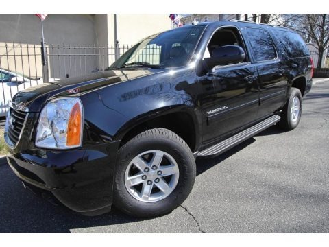 Onyx Black 2011 GMC Yukon XL SLT 4x4