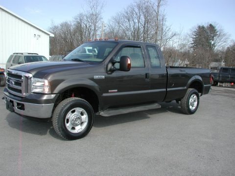 Dark Stone Metallic 2005 Ford F350 Super Duty XLT SuperCab 4x4 Dark Stone Metallic 2005 Ford F350 Super Duty XLT SuperCab 4x4
