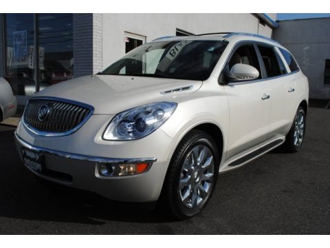White Diamond Tricoat 2012 Buick Enclave AWD