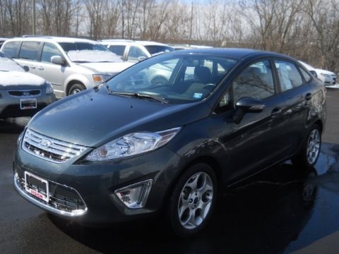 Monterey Grey Metallic 2011 Ford Fiesta SEL Sedan Monterey Grey Metallic 2011 Ford Fiesta SEL Sedan