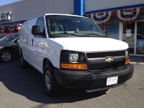 Summit White 2011 Chevrolet Express 2500 Work Van Summit White 2011 Chevrolet Express 2500 Work Van