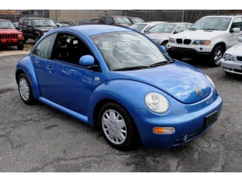 Bright Blue Metallic 1999 Volkswagen New Beetle GLS TDI Coupe Bright Blue Metallic 1999 Volkswagen New Beetle GLS TDI Coupe