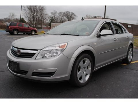 Silver Pearl 2008 Saturn Aura XE 3.5 Silver Pearl 2008 Saturn Aura XE 3.5