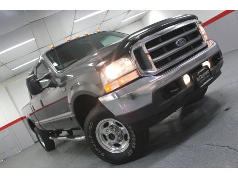 Dark Shadow Grey Metallic 2002 Ford F350 Super Duty Lariat Crew Cab 4x4 Dark Shadow Grey Metallic 2002 Ford F350 Super Duty Lariat Crew Cab 4x4
