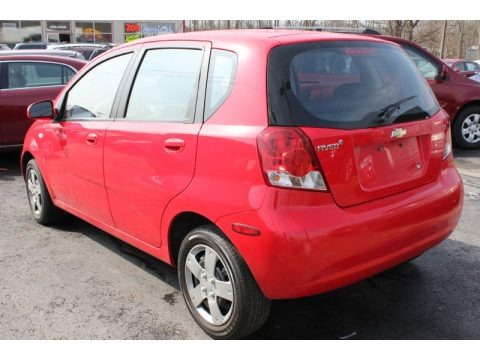 Victory Red 2008 Chevrolet Aveo Aveo5 LS Victory Red 2008 Chevrolet Aveo Aveo5 LS