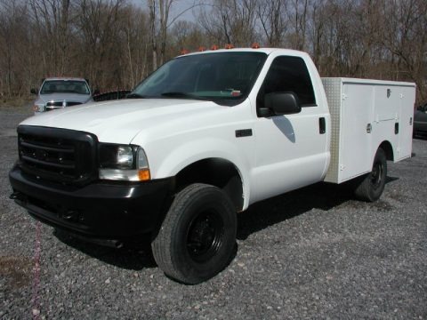 Oxford White 2003 Ford F350 Super Duty XL Regular Cab 4x4 Chassis Oxford White 2003 Ford F350 Super Duty XL Regular Cab 4x4 Chassis