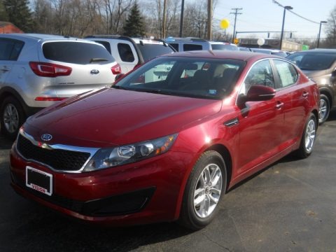 Spicy Red 2011 Kia Optima LX Spicy Red 2011 Kia Optima LX