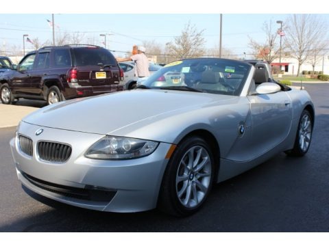 Titanium Silver Metallic 2008 BMW Z4 3.0i Roadster Titanium Silver Metallic 2008 BMW Z4 3.0i Roadster