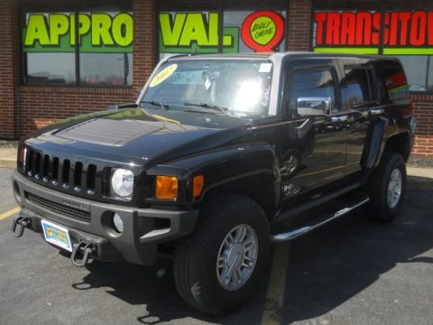 Black 2007 Hummer H3 X Black 2007 Hummer H3 X