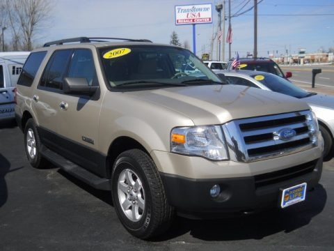 Pueblo Gold Metallic 2007 Ford Expedition XLT 4x4