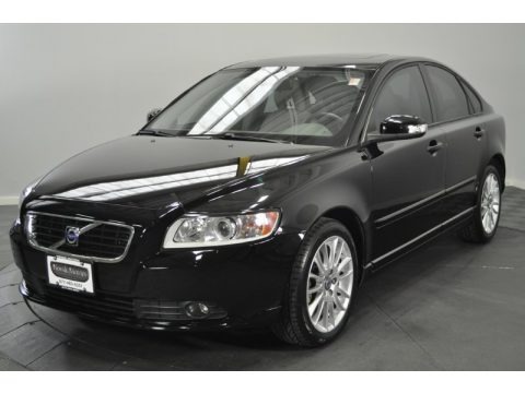 Black 2009 Volvo S40 2.4i