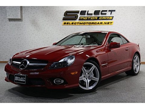 Mars Red 2009 Mercedes-Benz SL 550 Roadster Mars Red 2009 Mercedes-Benz SL 550 Roadster
