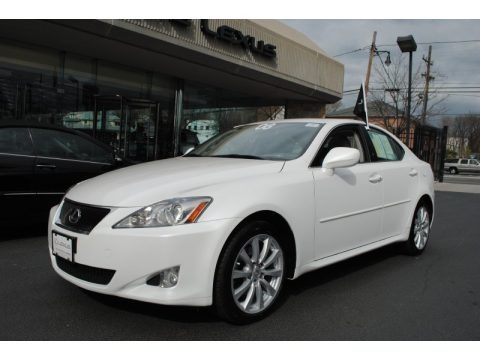 Starfire White Pearl 2008 Lexus IS 250 AWD Starfire White Pearl 2008 Lexus IS 250 AWD