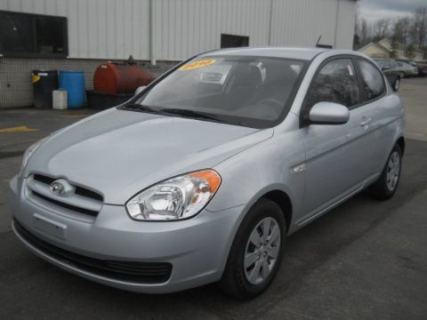 Platinum Silver 2010 Hyundai Accent GS 3 Door Platinum Silver 2010 Hyundai Accent GS 3 Door