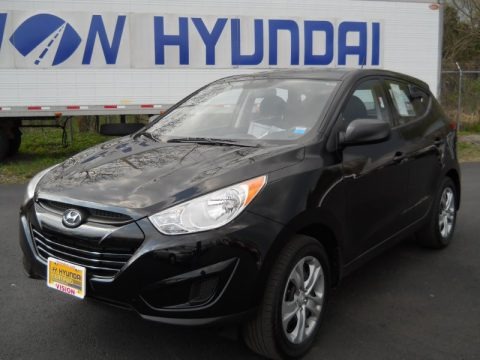 Ash Black 2010 Hyundai Tucson GLS Ash Black 2010 Hyundai Tucson GLS
