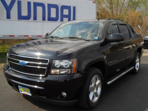 Black 2007 Chevrolet Avalanche LTZ 4WD