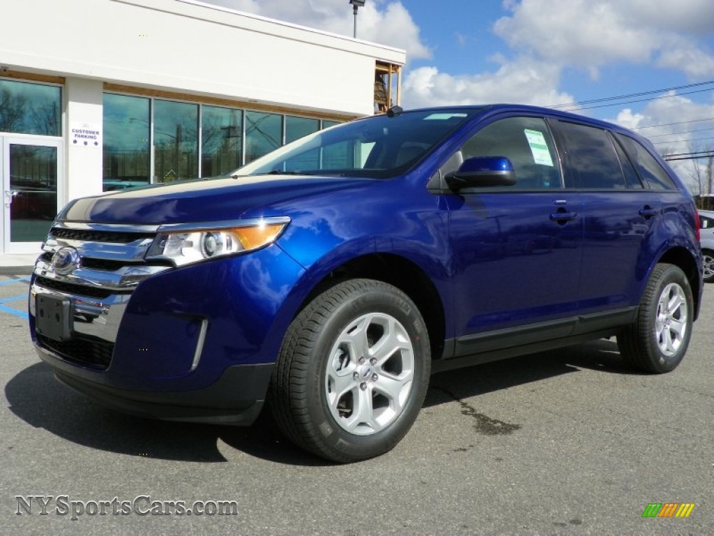2013 Ford Edge SEL AWD in Deep Impact Blue Metallic photo 3 A05852