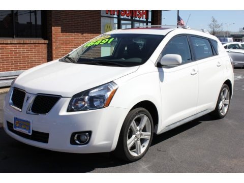 Ultra White 2009 Pontiac Vibe 2.4 AWD Ultra White 2009 Pontiac Vibe 2.4 AWD