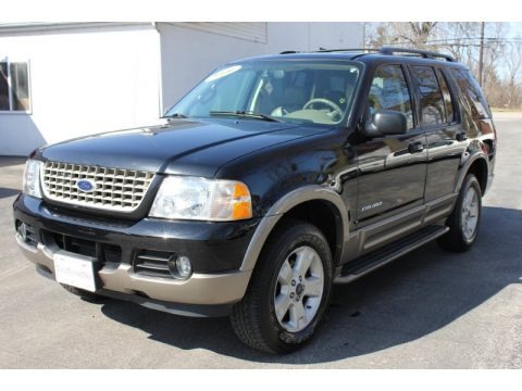 Black 2004 Ford Explorer Eddie Bauer 4x4 Black 2004 Ford Explorer Eddie Bauer 4x4