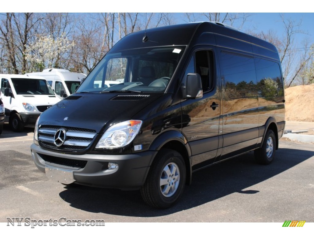 2012 Mercedes Benz Sprinter 2500 High Roof Passenger Van In Jet Black 630466 Nysportscars 