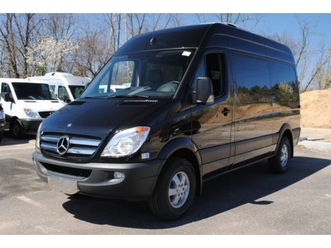 Jet Black 2012 Mercedes-Benz Sprinter 2500 High Roof Passenger Van Jet Black 2012 Mercedes-Benz Sprinter 2500 High Roof Passenger Van