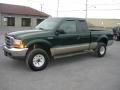 Ford F250 Super Duty Lariat Extended Cab 4x4 Woodland Green Metallic photo #2