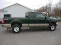 Ford F250 Super Duty Lariat Extended Cab 4x4 Woodland Green Metallic photo #12