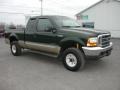 Ford F250 Super Duty Lariat Extended Cab 4x4 Woodland Green Metallic photo #15