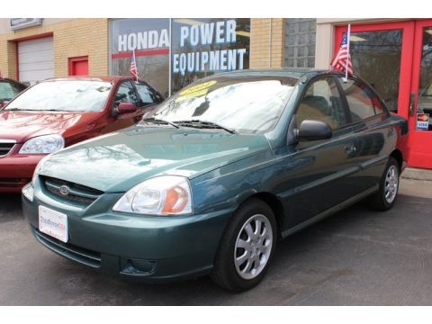 Willow Green 2004 Kia Rio Sedan